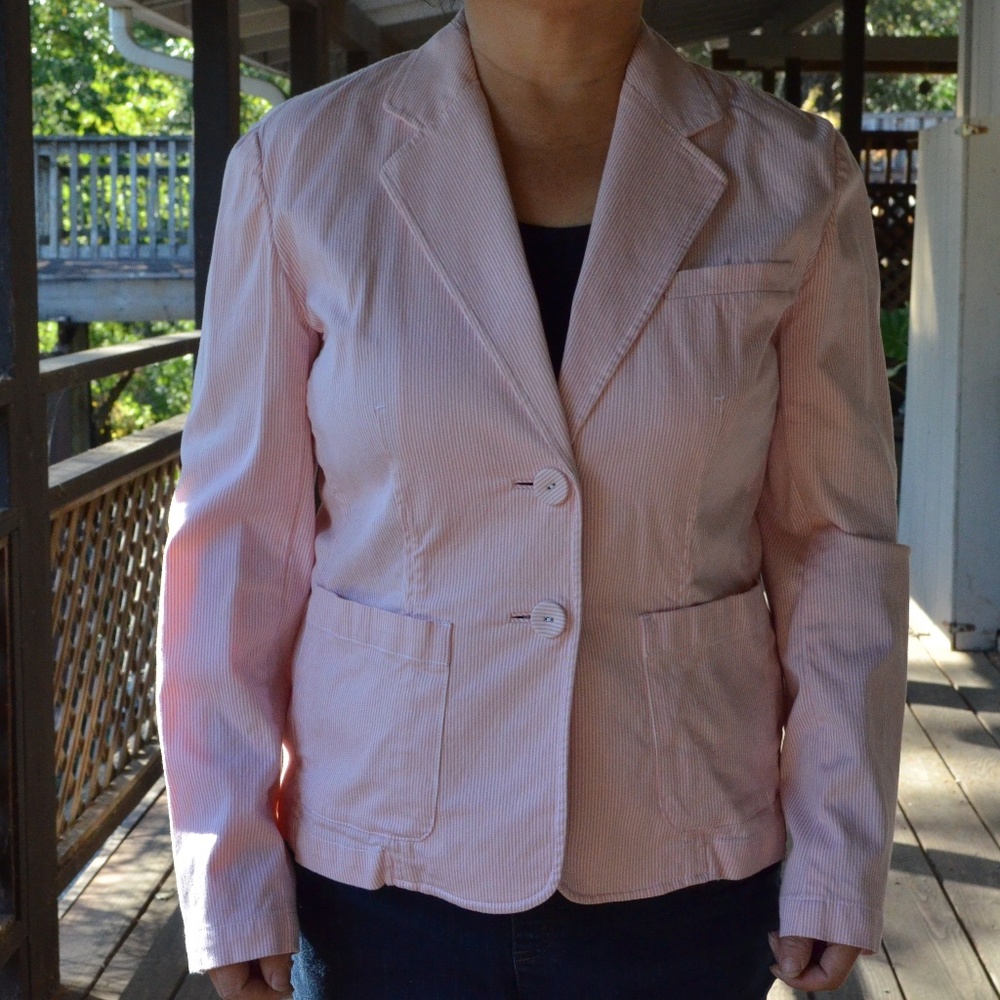 Talbots Stretch Size 6 Women Cotton Jacket